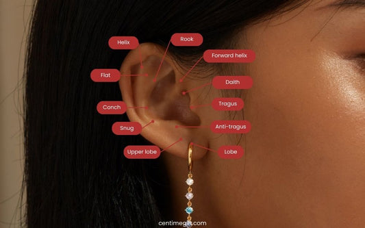 Top 17 Popular Types of Earring Piercings You Should Know