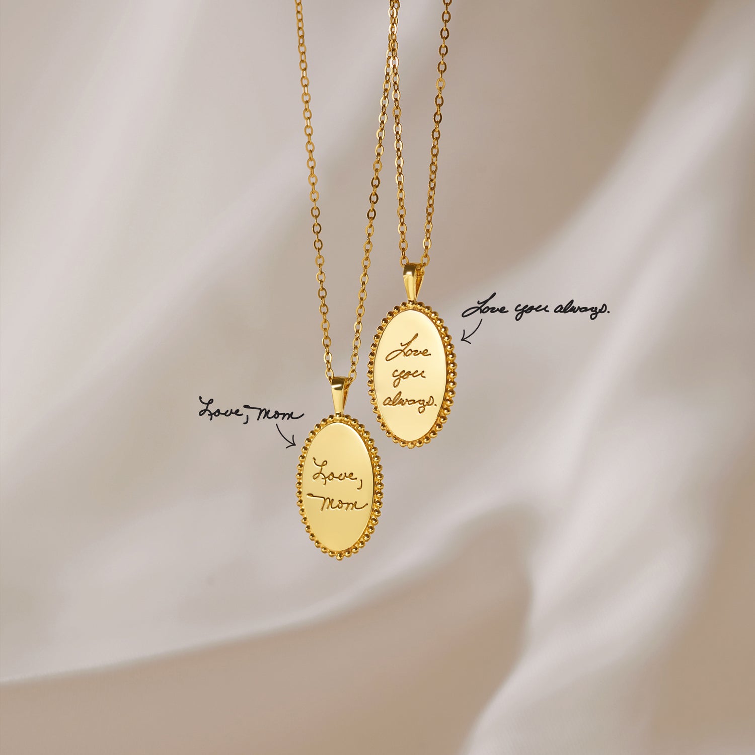 Handwriting Necklaces