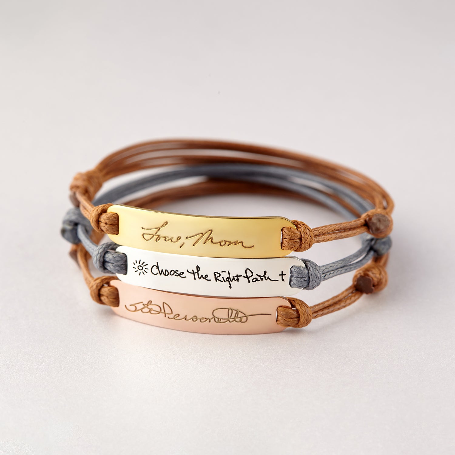 Handwriting Bracelets