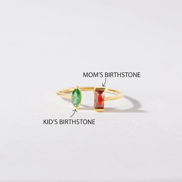 Birthstone Ring For New Mom