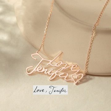 Personal Handwriting Necklace