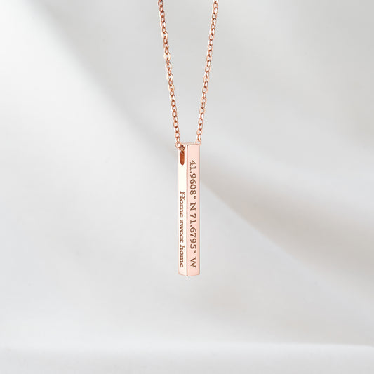 Coordinates 4 Sided Necklace