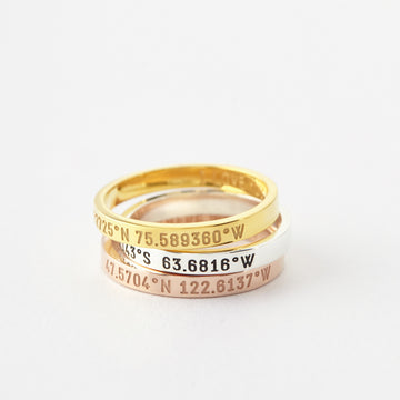 Dainty Coordinates Ring