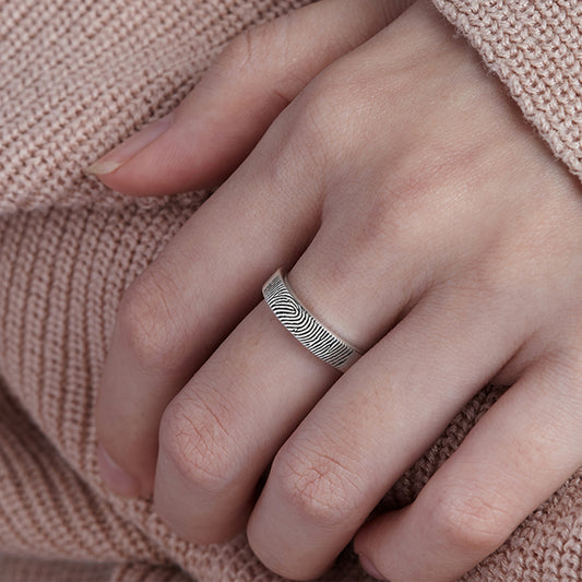 Memorial Thumbprint Ring