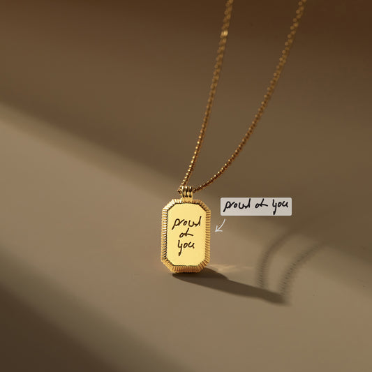 Personalized Signature Necklace