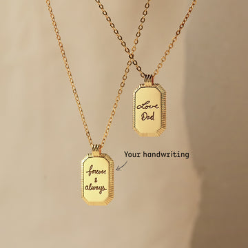 Personalized Signature Necklace