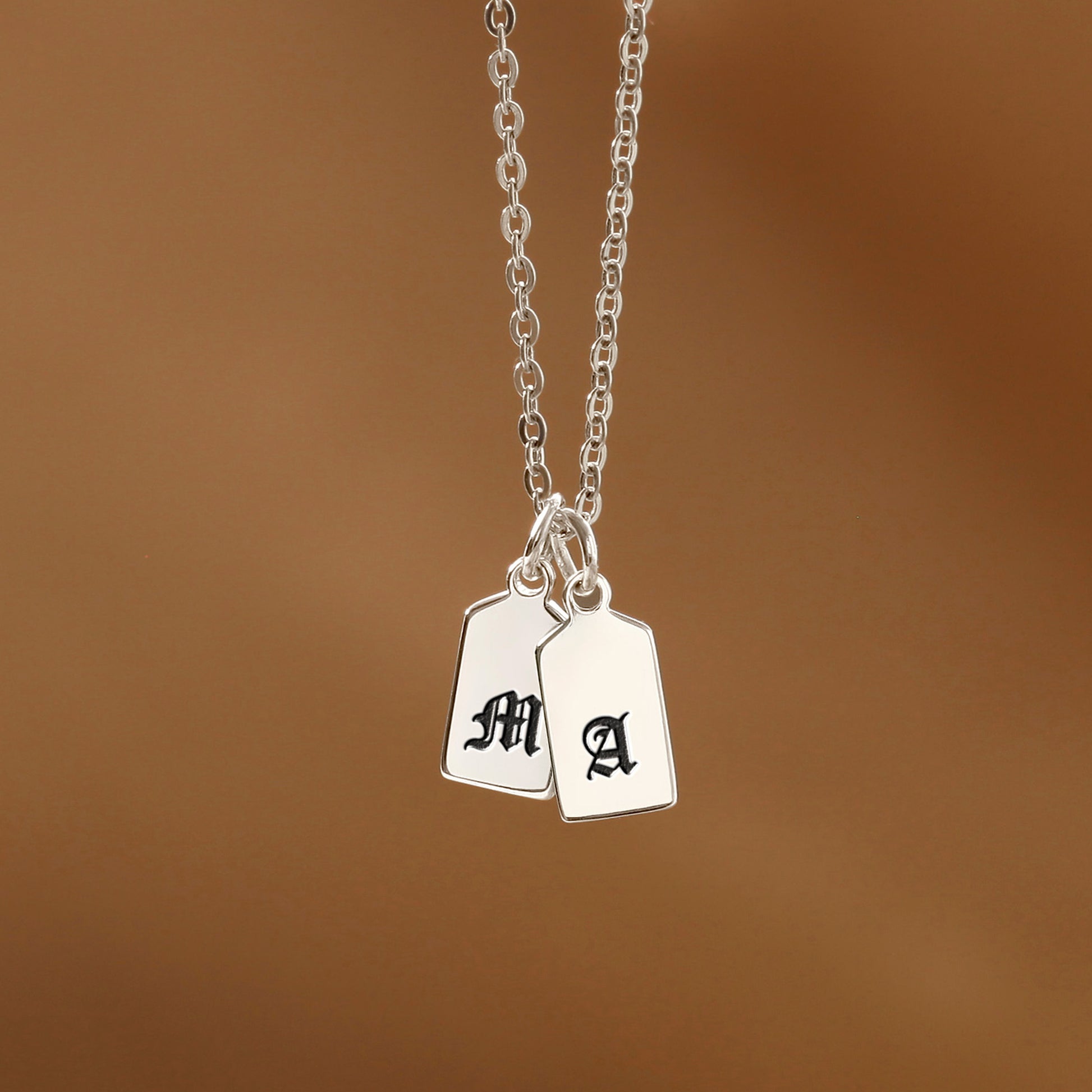 Mom Necklace With Kid's Initials – CentimeGift1