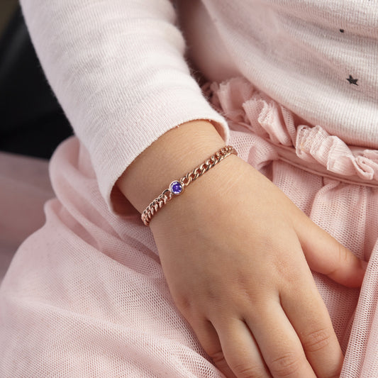 Baby Birthstone Bracelet