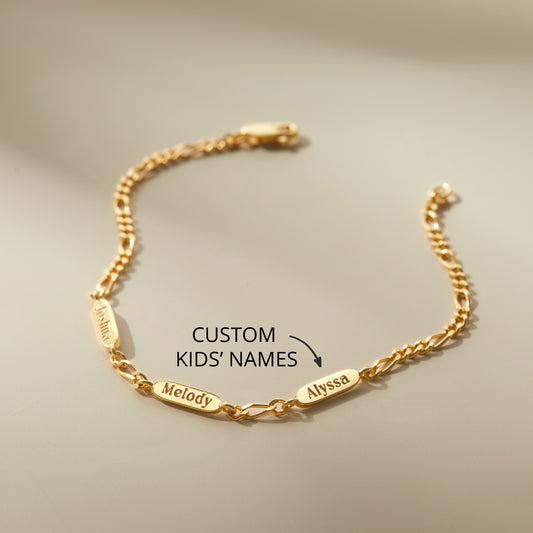 Mother Bracelet With Kids Names