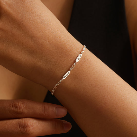 Mother Bracelet With Kids Names