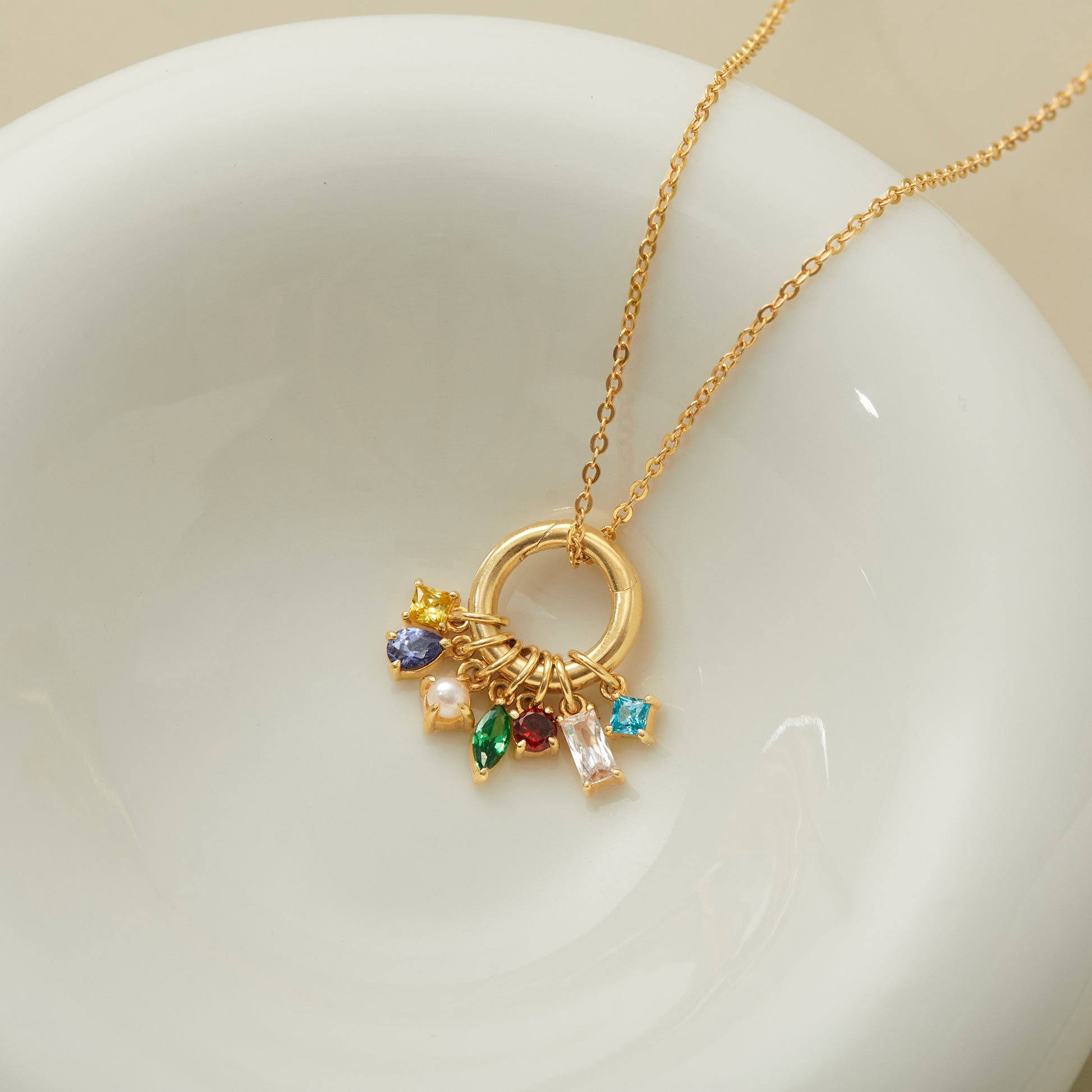 Mothers Birthstone Necklace – CentimeGift