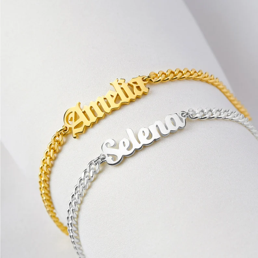 Teen Girl Name Bracelet