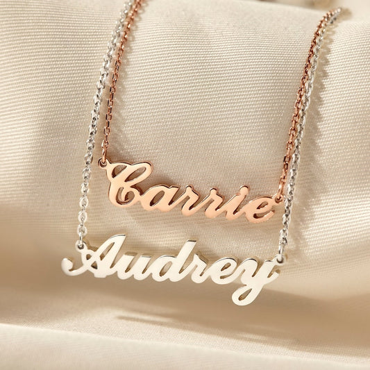 Custom Name Necklace For Teen Girls