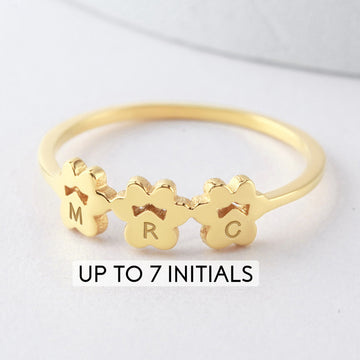 Pet Paw Print Ring