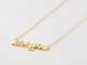 Personal Handwriting Necklace - Dainty