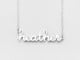 Handwriting Name Necklace