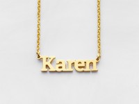 Personalized Nameplate Necklace 