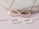 Infinity Name Necklace with 3 names