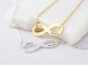Infinity Necklace with 2 Names