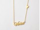 Personalized Name Necklace with Heart Charm