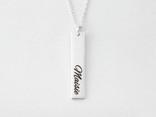 Name Tag Necklace