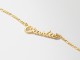 Name Necklace - Figaro Chain