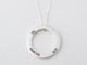 Roman Numeral Date Necklace - Circle