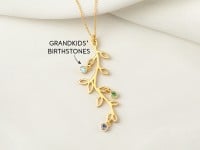 Birthstone Family Tree Necklace