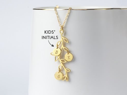 Personalised Family Tree Necklace