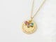 Grandma Necklace with Birthstones - Disc