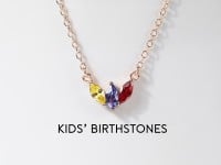 Mom Birthstone Necklace - Oval