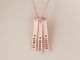 Necklace with Children's Names - Bar Tag