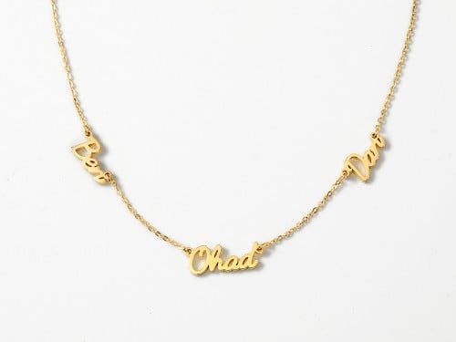 Multiple Kids' Name Necklace