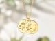 Birth Month Flower Necklace For Mom - Disc