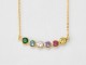 Mom Necklace With Birthstones