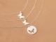 Mother Daughter Necklace Set of 2 or 3 - Butterfly