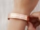Engraved Handwriting Cuff - Wide-band
