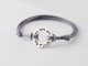 Personalized Mom Bracelet - Eternity Circle Charm