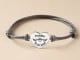 Pet Memorial Leather Bracelet - Heart Charm