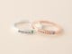 Stackable Name Ring With Birthstone