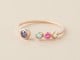 Mom's Ring With Birthstones