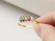 Mom Ring With Birthstone - Oval