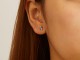 CZ Birthstone Stud Earrings