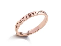 Pets Names Ring with Paw