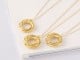 60th Birthday Necklace for Women - 6 rings