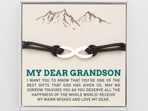 Grandson Bracelet Gift