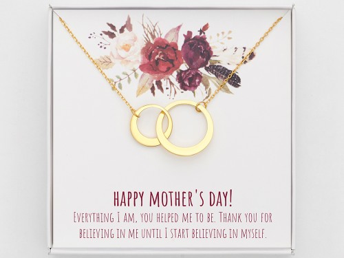 happy mothers day necklace
