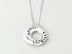 Dainty Mom Necklace with Children's Names - 3 Rings