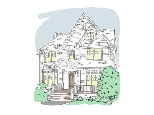 Personalized House Portraits