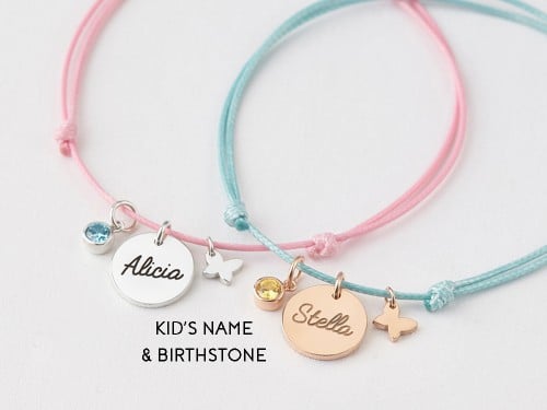 Name Bracelet For Baby Girl